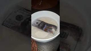 Como limpiar billetes manchados