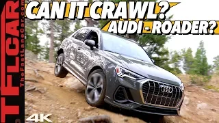 The New AWD 2019 Audi Q3 Has an Off-Road Mode BUT Can it Climb a Mountain? Let's Find Out!