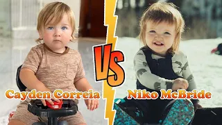 Niko McBride (Shonduras) VS Cayden Correia Stunning Transformation ⭐ From Baby To Now