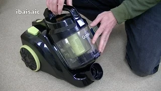 Goblin GVC303B Cylinder Bagless vacuum Cleaner Demonstration