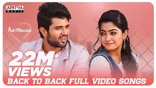 Geetha Govindam Back 2 Back Full Video Songs | Vijay Devarakonda, Rashmika Mandanna