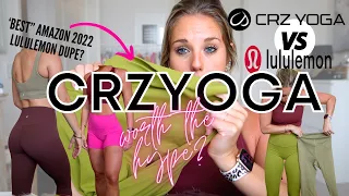 AMAZON AFFORDABLE ACTIVEWEAR HAUL//TRYING CRZ YOGA