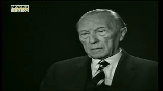 Konrad Adenauer bei Gaus (1/3)