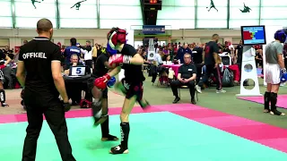 Championnat de France 2018 KICK LIGHT - Julian GALLEGO, 1/2 finale