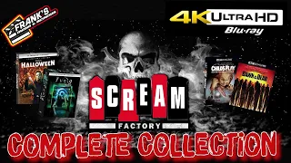 My Complete 4K Bluray Scream Factory Collection