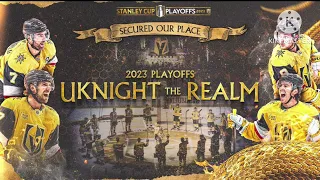 Vegas golden knights 2023 playoff warmup mix