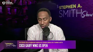 Stephen A. Smith praises Coco Gauff, Novak Djokavic’s greatness