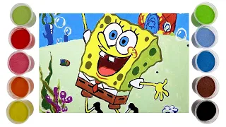 SpongeBob | Paint by Numbers | Drawing SpongeBob