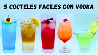 5 Cocteles Faciles Con Vodka | Bebidas Fáciles Con Vodka