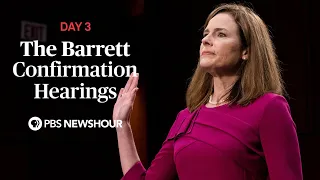 WATCH: Judge Amy Coney Barrett Supreme Court confirmation hearings - Day 3