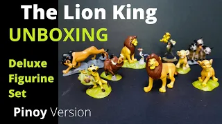 UNBOXING - The Lion King Disney Deluxe Figurines Set