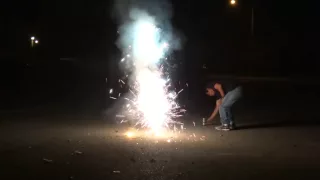 Neighborhood Fireworks Show   Wichita KS   -  4th of July 2015