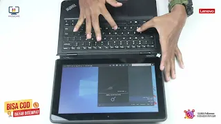 REVIEW!!! Laptop Layar Sentuh || Lenovo Yoga 11e || Kang Isal || Harmonis Computer