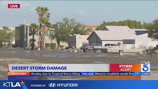 Tropical Storm Hilary leaves massive mess in Coachella Valley