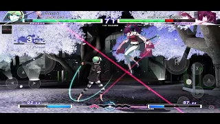 UNDER NIGHT IN-BIRTH Exe skyline emulator 1 minute gameplay