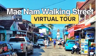 Virtual Tour of Mae Nam Walking Street in Koh Samui