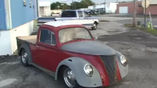 RAT ROD CUSTOM VW BEETLE PICK UP TRUCK