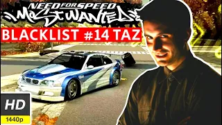 Need for Speed Most Wanted Blacklist 14 TAZ Gameplay Walkthrough  No Commentary 1080p HD #NFSMW #NFS