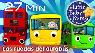 Las ruedas del autobús - Todas las versiones | Canciones infantiles | LittleBabyBum