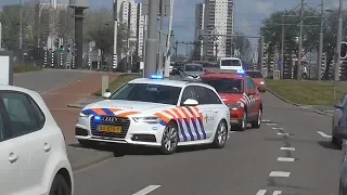 Hulpdiensten massaal onderweg naar grote brand Hilledijk Rotterdam!