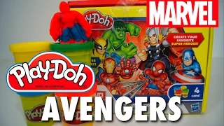 Play-Doh Marvel AVENGERS: Super Hero Adventures Playdoh Marvel with THE AVENGERS