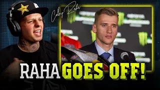 "How much do they get paid?!" Colby Raha has a serious opinion about Supercross rider pay... Gyps...