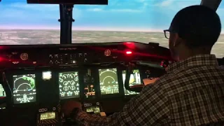 Dash 8 Q400 Engine Failure Level D Sim