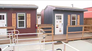 Denver mayor announces opening of new tiny home village, neighbors still object