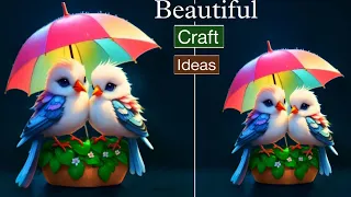 Simple Home Decorating Ideas | Waste Material Craft Ideas | DIY Room Decor 🩵