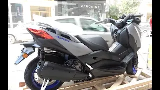 unboxing the 2021 YAMAHA XMAX 300 icon grey (world's first close view)