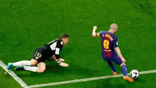 Ultimo gol de Andres Iniesta con el Barcelona en la Copa del Rey 2018