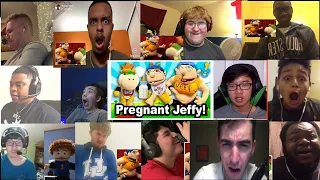 SML Movie  Pregnant Jeffy Reaction Mashup!