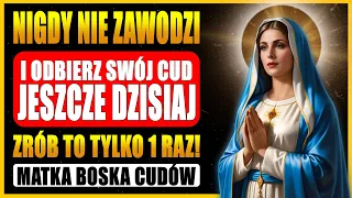 🛑MODLITWA DO MATKI BOŻEJ CUDÓW: PROŚ Z WIARĄ I OTRZYMAJ BOŻĄ ŁASKĘ! 🙏🏼