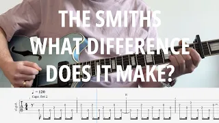 The Smiths - What Difference Does It Make? - Guitar cover with tabs + Amplitube preset