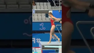 Most Beautiful Laura Marino 3m Springboard diving #shorts