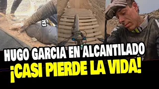 HUGO GARCIA CASI PIERDE LA VIDA TRAS CAERSE DE SU BICICLETA EN UN ALCANTILADO
