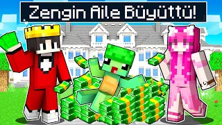 ZENGİN AİLE Tarafından Büyütüldüm! - Minecraft