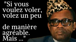 MOBUTU SESE SEKO Biographie et Citations  - STARS ET CITATIONS.