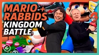 Mario + Rabbids Kingdom Battle Full Demo with Miyamoto | E3 2017 Ubisoft Press Conference