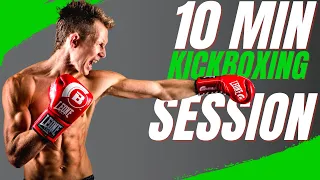 10 Minute Kickboxing Session For Beginners