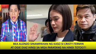 BEA ALONZO KINASUHAN ANG DALAWANG KOLUMNISTA NA SI CRISTY FERMIN AT OGIE DIAZ ALAMIN!!