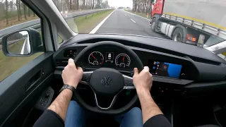 2021 Volkswagen Caddy Cargo ( 2.0 TDI 122HP ) | POV Test Drive