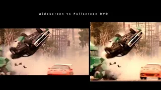 The fast and the furious 2001 / widescreen vs fullscreen dvd aspect ratio comparison 5