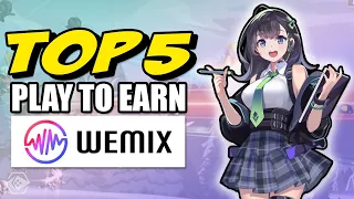 Top 5 Web3 Games On WeMix Right Now!