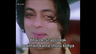Radhe bhaiya Gaye kaam se meme, Salman Khan radhe meme, #salmankhan #salman #radhe #snapchat