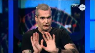 Henry Rollins on The Project | 17 April 2012