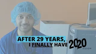 After 29 years, I can see 20/20 from PRK Surgery