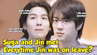 Suga Leaks About What he did When Jin was on Leave