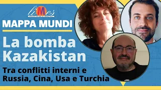 La bomba Kazakistan: i conflitti interni e la contesa tra Russia, Cina, Usa e Turchia - Mappa Mundi