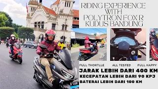 Gas Sampai 97 KPJ Di Jalur Pantura, Rusak Nga? Touring Polytron Fox R Kudus Bandung Part1